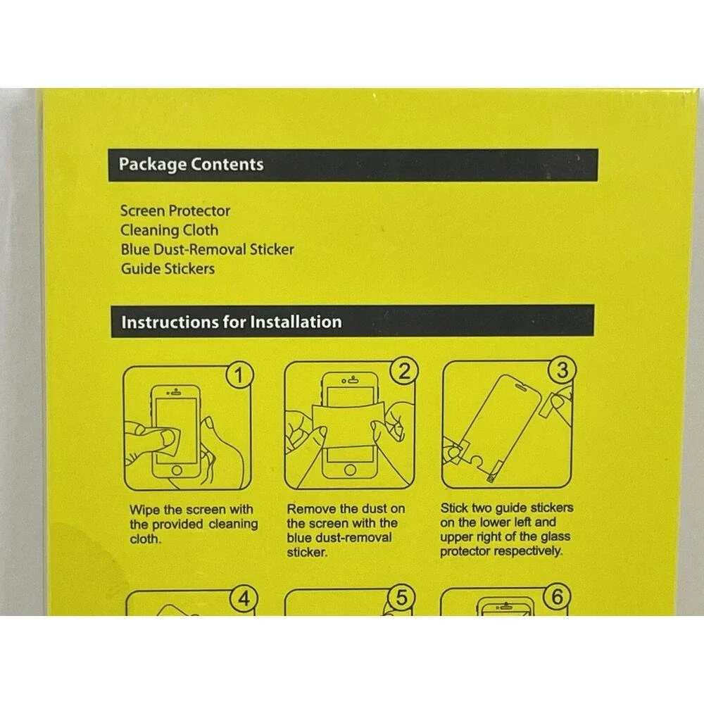 JETech Tempered Glass Screen Protector 2-Pack 9H‎ Hardness 1051-SP/C21 Clear